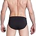 wirarpa Men's 4 Pack 100 Cotton Underwear Briefs No Fly Contour Pouch Soft Covered Waistband, Small