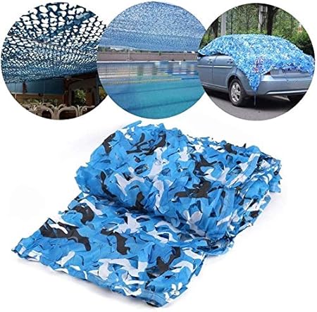 LISI Camuflaje del Azul De Red Net Lona 4x5m Tela Oxford Caza Disparos