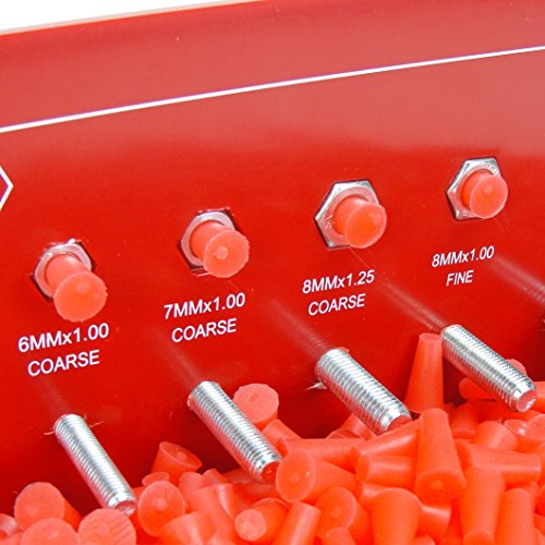 HTMS 3/16" X 11/32" High Temp Silicone Rubber Tapered Masking Powder Coating Plugs - Painting, Cerakote, Anodizing, Plating, Media Blasting, General Masking and Sealing Stoppers (10) - Thumbnail 2