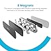 APPS2Car for MagSafe Car Mount, Magnetic Wireless Car Phone Mount Dashboard Windshield, Grey