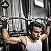 Crossfit/Weightlifting Gloves (1 Pair) With Wrist Wraps & Hand Grip Pads (1 Pair) For Men & Women - Exercise Fitness Grip Glove For Cross Training, Weightlifting & Gym Workout (Pack of 4)