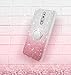 Nokia 8 Case, Silverback Girls Bling Glitter Sparkle Case with 360 Rotating Ring Stand, Soft TPU Outer Cover + Hard PC Inner Shell Skin for Nokia 8 Case -Pink