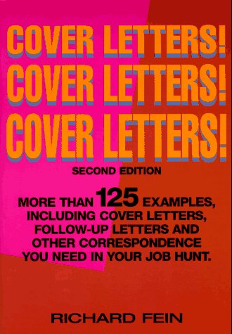 Cover Letters!  Cover Letters!  Cover Letters!