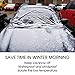 KAKIT Windshield Cover with 2 PCS Mirror Covers, Windshield Snow Covers for Ice and Snow, Waterproof Universal Winter Car Windshield Protector for Automobiles Sedan SUV Truck