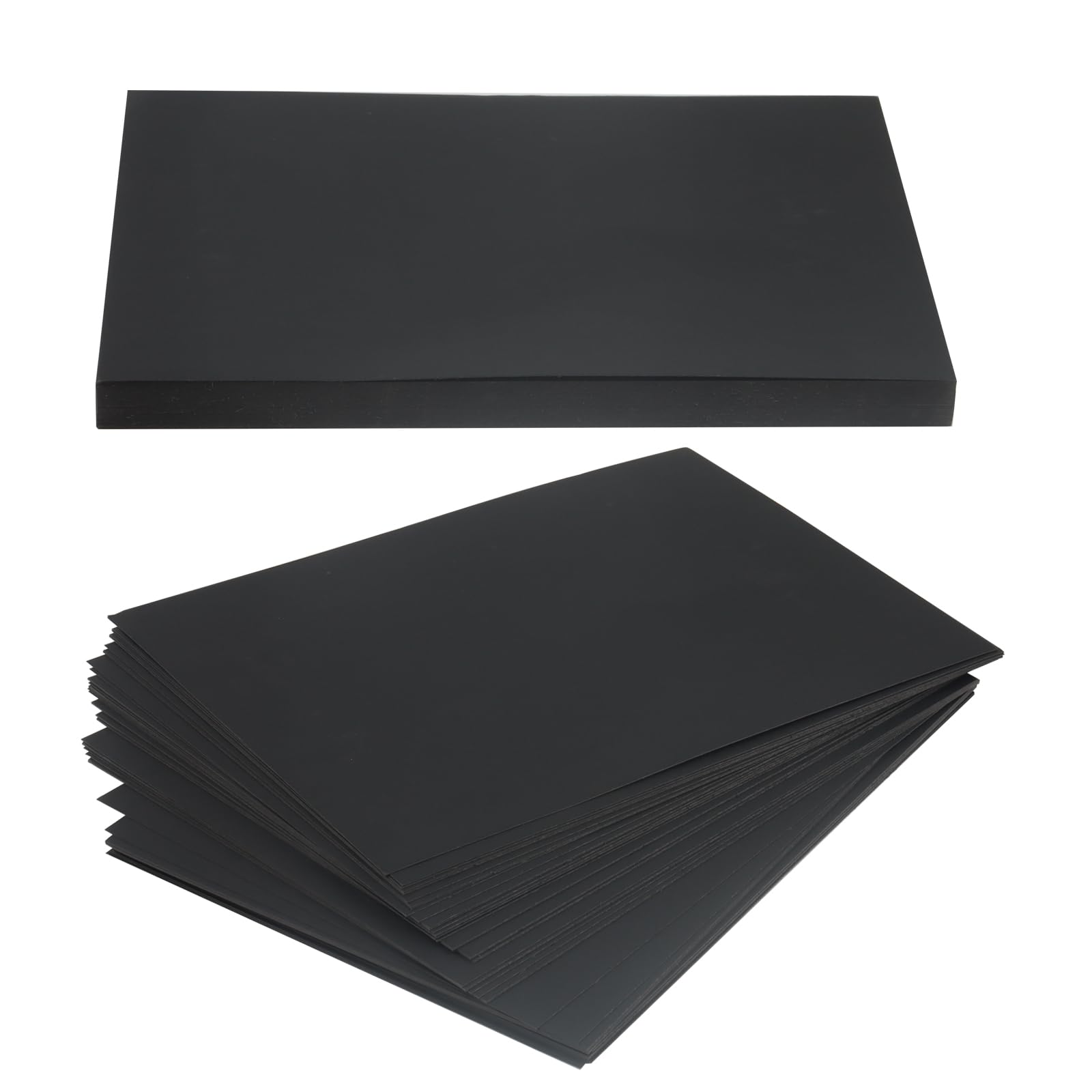 JOIKIT 100 Sheets A4 Black Card Paper, 300gsm 297 x 210mm Cardstock for DIY, Art