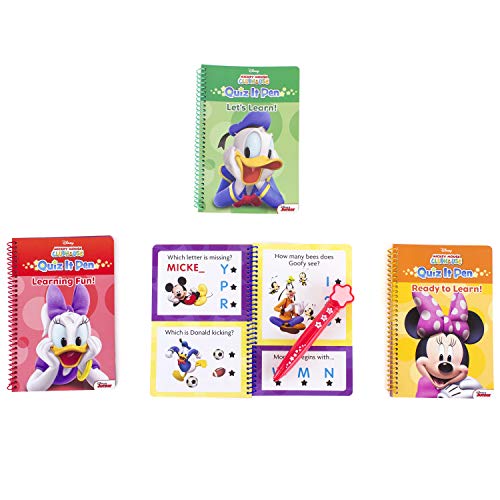Disney Mickey and Minnie Mouse Quiz It Pen Preschool Let’s Learn