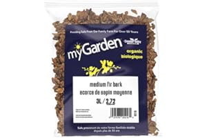 myGarden Organic Medium Fir Bark for Orchids & Tropicals - 3L | Ideal for Aeration, Moisture Retention & Healthy Growth