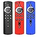 WERONE Silicone Cover/Case for Fire TV 4K/Fire TV (3rd Gen)/Compatible with All-New 2nd Gen Alexa Voice Remote Control (Blue)