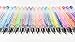 Art Lost Gel Pens Medium Point - Set of 60 Colored Pens Ballpoint (0.8mm) - Unique Colors For Coloring Books, Bullet Journals, Scrapbooking, Doodling