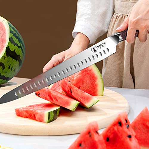 WALLOP Slicing Carving Knife 12 inch Meat Cutting Knife Brisket Knife