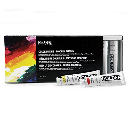 Heavy Body Acrylic Paint Modern Theory Color Mixing Â  (Set of 8)