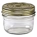 8 Le Parfait Familia Wiss Terrines - Wide Mouth French Glass Mason Jars - Zero Waste Packaging (8, 200ml - 7oz - Half Pint)