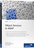 Object Services in ABAP, Assig, Christian and Fobbe, Aldo Hermann, 1592293395
