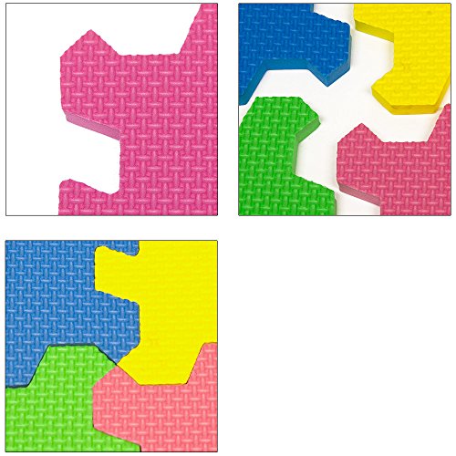 [- Deuba Puzzlematte ?86 tlg. Kinderspielteppich Spielmatte Spielteppich Schaumstoffmatte Matte ?T&
