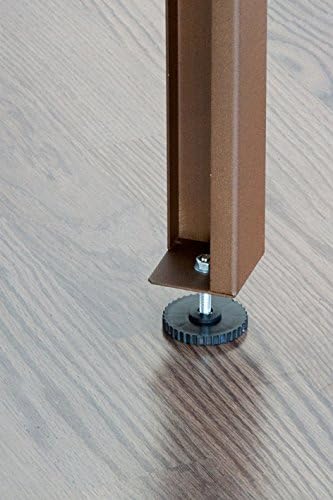 MESA DE CULTIVO Lacada marrón. Medidas: Largo 150cm x Ancho 75cm x ...