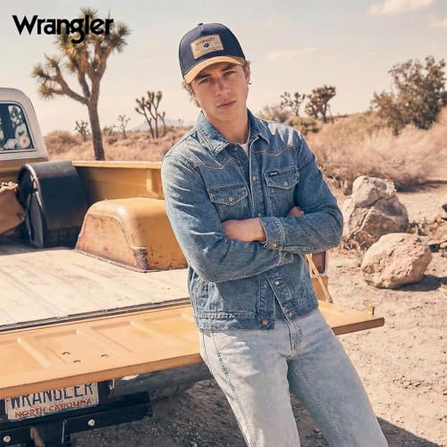 Montana West X Wrangler - Juego de 2 piezas de gorra de béisbol de malla transpirable estructurada con 7 paneles ajustables