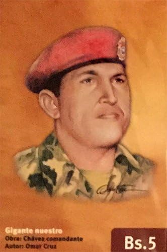 Chávez comandante. Venezuelan Hugo Chavez Collection Phone Card