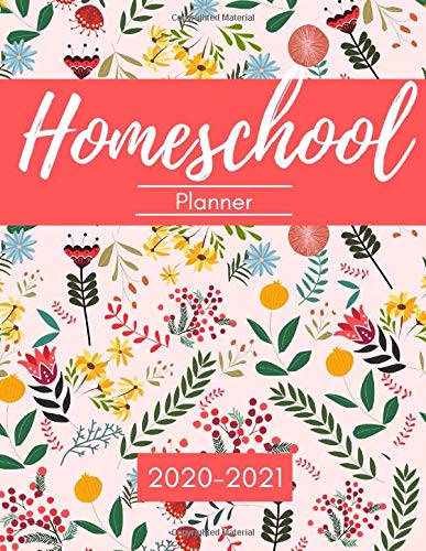Homeschool Planner 2020-2021: Parents Teacher lesson Planner for One or ...