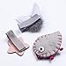 KOONY Baby Girls Hair Clips Hair Bow Barrettes Alligator Clips Hair Accessories (Silver)