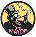 Batman - Penguin For Mayor - Iron On Embroidered Patch