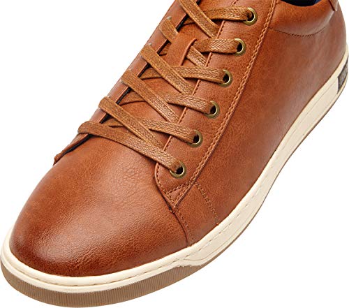 brown casual tennis shoes