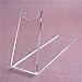 RUIXUAN Set of 5PCS Clear Acrylic Pistols Holder Plexiglass Toy Model Gun Display Stand Holder 6 8/9x3 3/4x1 3/4inch