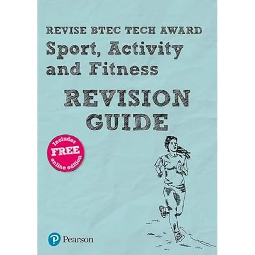Pearson REVISE BTEC Tech Award Sport, Activity and Fitness Revision Guide inc online edition - pre-2022 edition