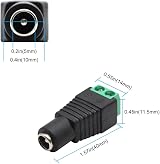 inShareplus 12V 6A 72W LED Power Supply UK Plug 100-240V AC to DC 12V view 5