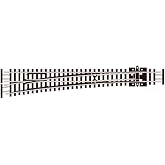 Peco N Scale Code 55 Electrofrog #8 Left-Hand Turnout