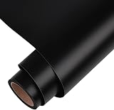 VINYL FROG Matte Permanent Vinyl 12x60in Black Self Adhesive Craft Vinyl