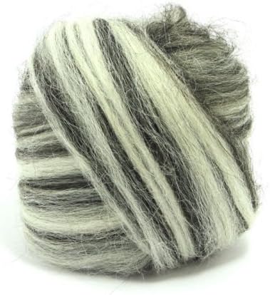 World of Wool Humbug Icelandic Blend - Roving - Top - Felting Wool - Spinning - Needle/Wet