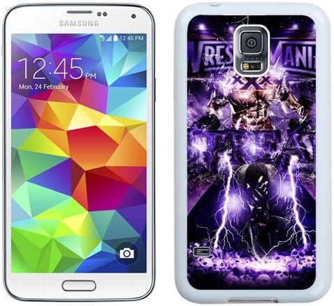 Wwe Superstars Collection Wwe 2k15 Brock Lesnar 11 White Durable Hard Plastic Samsung Galaxy S5 I9600 G900a G900v G900p G900t G900w Protective Cover Case