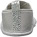 Luvable Friends Unisex Baby Crib Shoes, Silver Spark, 0-6 Months