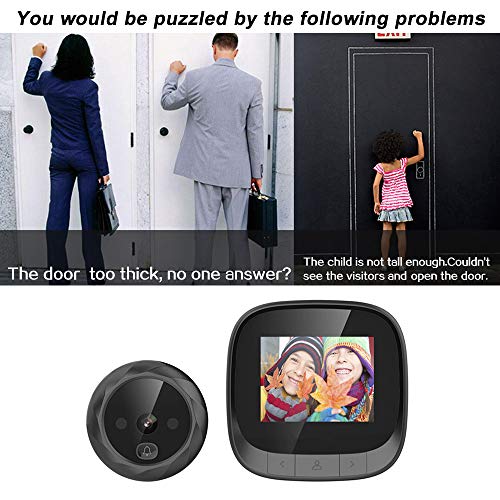 OWSOO Door Viewer Camera,Smart Door Viewer,Doorbell Viewer,Video