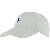 Ralph Lauren Boys Polo Baseball Cap (Size 8/20) (White/Navy Blue Logo)