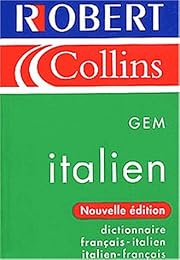 Collins gem italiano-francese, français-italien