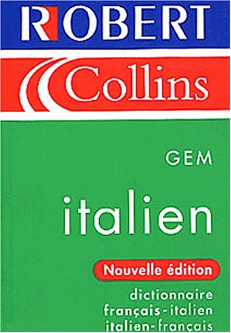 Collins gem italiano-francese, français-italien