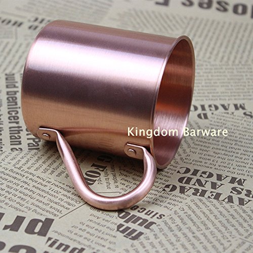 VT BigHome 450ml 16.0oz 100% Copper Mug Mule Durable Coppery Beer Mugs Coffee Mug Milk Cup Pure Copper Cup Drinkware