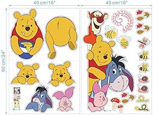 Winnie The Pooh Friends Pegatinas Winnie the Pooh Pegatinas de Pared de