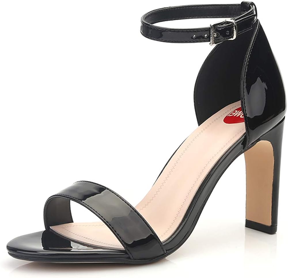 Amazon.com | TP Womens Sandals Comfy High Heeled Sandals Ankle Strap Platform Summer Shoes for 