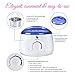 [UPGRADED] Electric Waxing Kit - Includes 4 Hard Wax Beans 100g/Bag, Wax Warmer and 30 Applicator Sticks - Professional Hair Removal! depilatory beans for Men & Women