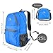Qyuhe Ultra Lightweight Packable Backpack Hiking Travelling Daypack 25L Blue