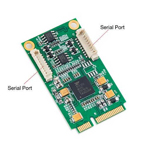 IO Crest SI-MPE15048 2 Port Serial Mini PCIe Controller Card (RS-422/485)