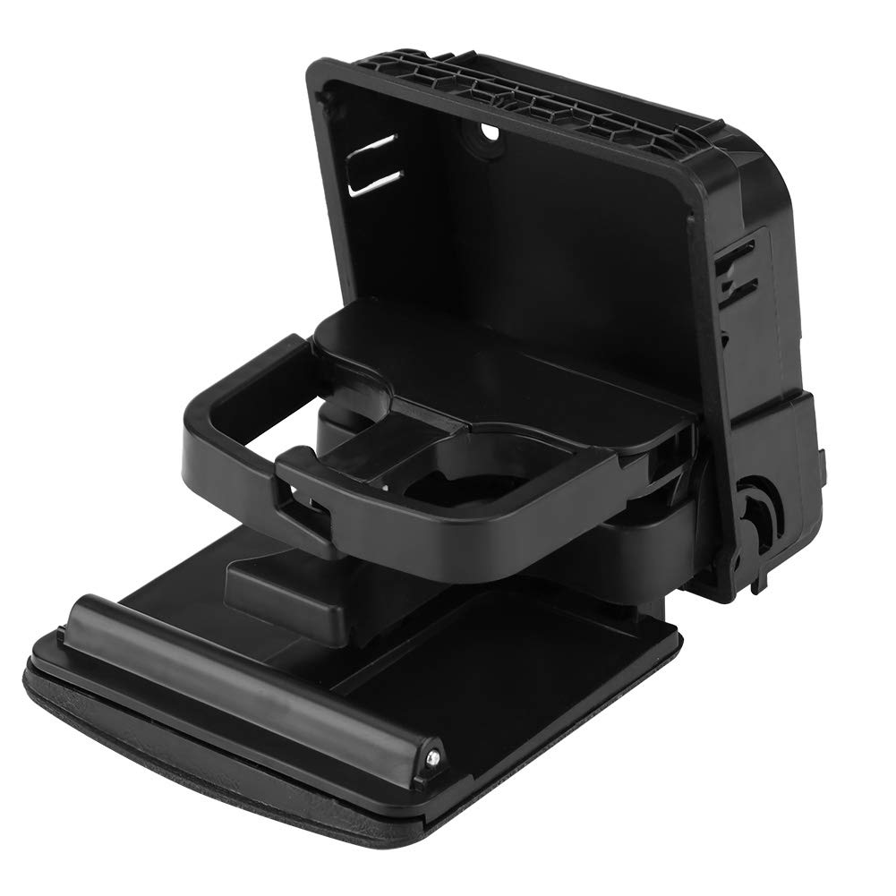 Rear Armrest Cup Holder, Car Rear Armrest Central Console Cup Holder for GTI MK5 MK6 RABBIT 1K0862532