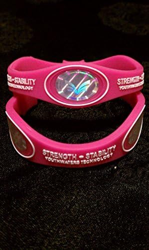 The Strength Stability Bracelet.The First of It's Kind Rated #1. . (Bright Pink Small) by Youthwaters