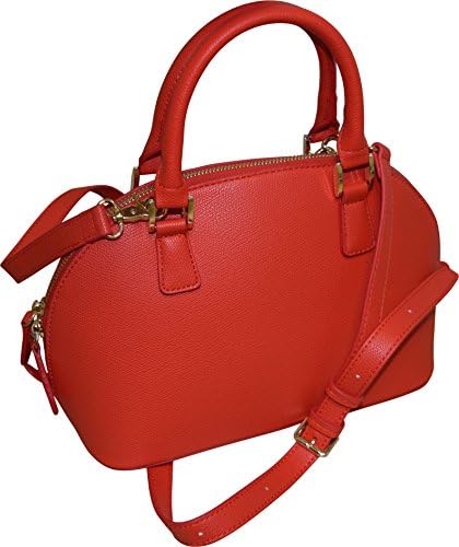 KQ New York Women's Satchel Bag - Business Work Satchel (Red)