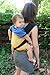 Ellaroo Mei Tai Baby Carrier - Bubbles / Black