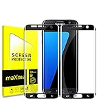 Galaxy S7 Edge Screen Protector [2-Pack], Protectify Full Screen Coverage 3D PET HD Screen Protector Film for Samsung Galaxy S7 Edge -Black