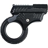 NIKOLATOY Metal Fidget Slider Toy for Adults, EDC Stress Relief Toy to Relieve Anxiety and Stress, Multi-Functional Desk Gadg