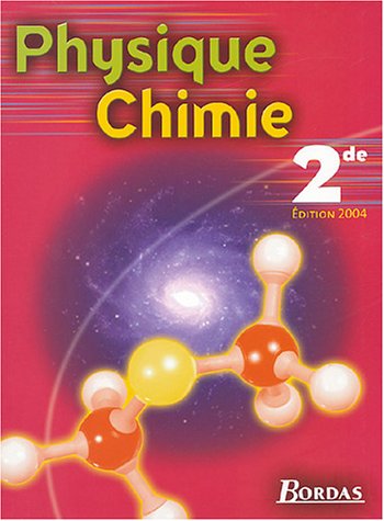 Physique, chimie, 2de